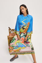 Load image into Gallery viewer, Alémais Lucky Pace Silk Midi Dress - Multi Apparel > Women > Clothing > Dresses > Midi Dresses > Alémais Hyde Boutique