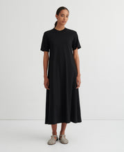 Load image into Gallery viewer, Kowtow T-Shirt Swing Dress - Black Apparel > Women > Clothing > Dresses > Maxi Dresses > Kowtow Hyde Boutique