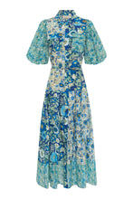 Load image into Gallery viewer, Alémais Sacha Shirtdress - Blue Apparel > Women > Clothing > Dresses > Shirt Dresses > Alémais Hyde Boutique