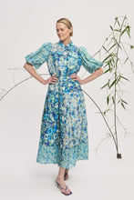 Load image into Gallery viewer, Alémais Sacha Shirtdress - Blue Apparel > Women > Clothing > Dresses > Shirt Dresses > Alémais Hyde Boutique