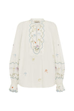 Load image into Gallery viewer, Alemais Giulia Embroidered Blouse - Cream Hyde Boutique