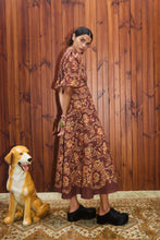Load image into Gallery viewer, Alemais Seraphina Midi Dress - Burgundy Apparel > Women > Clothing > Dresses > Midi Dresses > Alémais Hyde Boutique