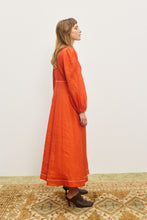 Load image into Gallery viewer, Alemais Contessa Long Sleeve Midi Dress - Tomato Apparel > Women > Clothing > Dresses > Long Sleeve Midi Dresses > Alémais Hyde Boutique
