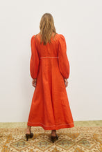 Load image into Gallery viewer, Alemais Contessa Long Sleeve Midi Dress - Tomato Apparel > Women > Clothing > Dresses > Long Sleeve Midi Dresses > Alémais Hyde Boutique