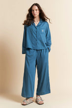 Load image into Gallery viewer, Papinelle x Karen Walker Runaway Girl Crop PJ - Teal