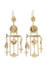 Load image into Gallery viewer, Alemais Tesori Chandelier Earrings - Gold Hyde Boutique