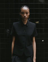 Load image into Gallery viewer, Harris Tapper Short Sleeve Bardot Blazer - Black Apparel > Women > Clothing > Jackets & Coats > Blazers > Harris Tapper Hyde Boutique