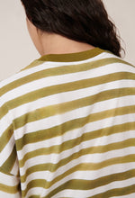 Load image into Gallery viewer, Kowtow Oversized Boxy Tee - Brushstroke Stripe Hyde Boutique