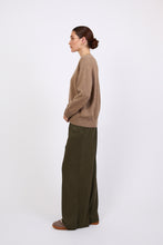 Load image into Gallery viewer, Marlow Cashmere Crew - Nutmeg Hyde Boutique