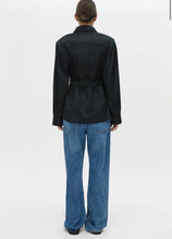 Load image into Gallery viewer, Camilla and Marc Tarn Fitted Long Sleeve Shirt - Black Apparel > Women > Clothing > Outerwear > Coats > Camilla and Marc Hyde Boutique
