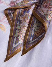 Load image into Gallery viewer, Zimmermann Luna Button Midi Dress - Blue Paisley Apparel > Women > Clothing > Shirts & Tops > Shirts > Button-Up Shirts > Zimmermann Hyde Boutique