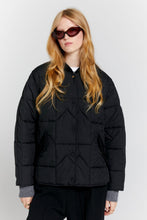 Load image into Gallery viewer, Karen Walker Quilted Monogram Jacket - Black Hyde Boutique