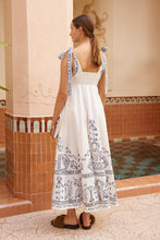 Load image into Gallery viewer, Alemais Leela Ballet Sundress - Cream Apparel > Women > Clothing > Dresses > Midi Dresses > Alémais Hyde Boutique