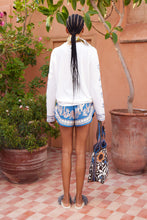 Load image into Gallery viewer, Alémais Leela Long Sleeve Tee - Cream Hyde Boutique