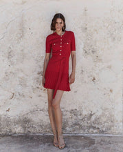 Load image into Gallery viewer, Rebecca Vallance Lucy Knit Mini Dress - Red Hyde Boutique