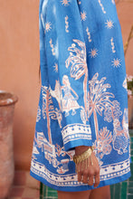 Load image into Gallery viewer, Alémais Acacia Long Sleeve Mini Dress - Blue Apparel > Women > Clothing > Dresses > Mini Dresses > Alémais Hyde Boutique