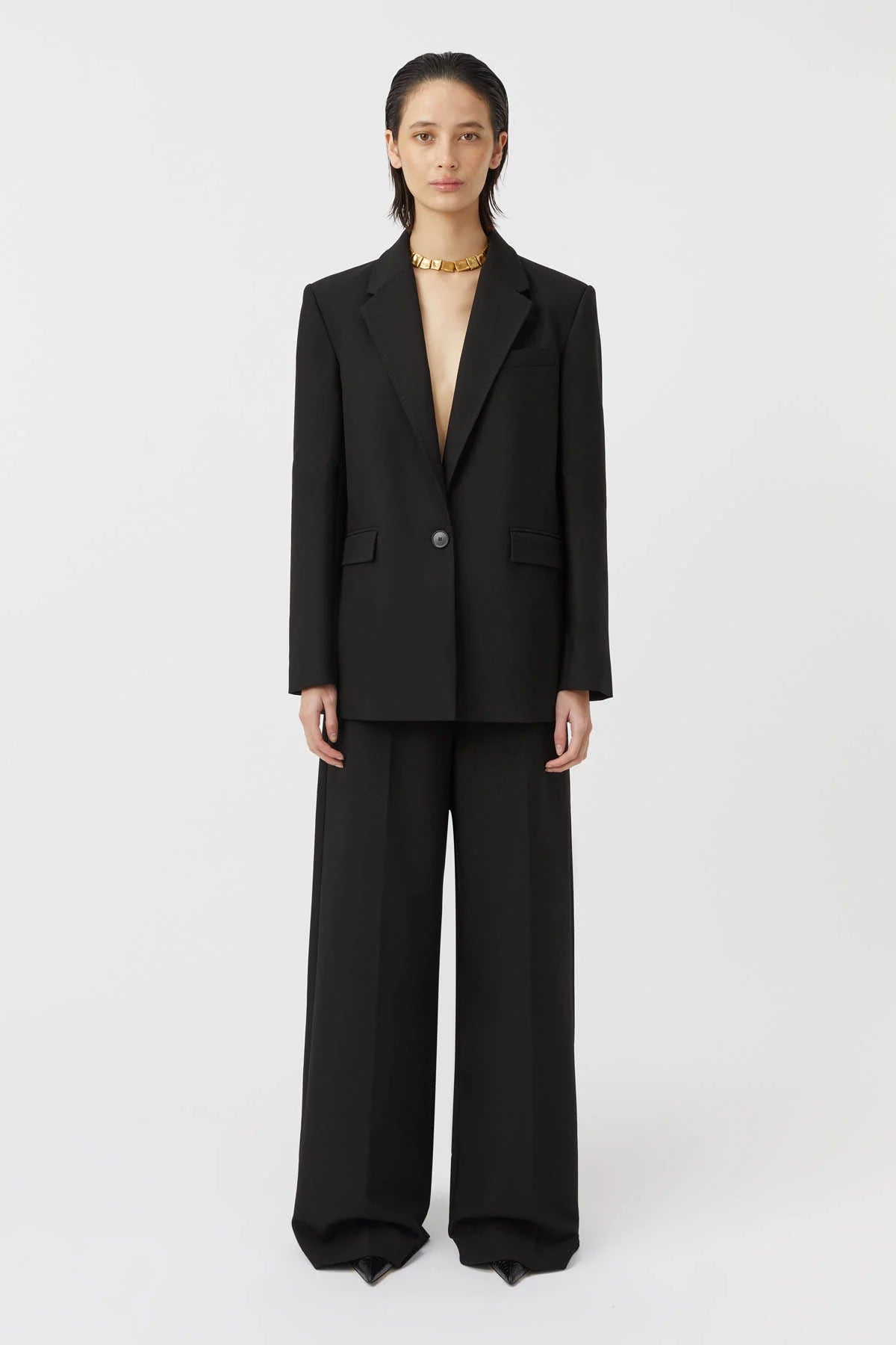 Clearance camilla and marc black blazer 2025 - Main Image