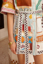 Load image into Gallery viewer, Alémais Michelle Mini Dress - Multi Apparel > Women > Clothing > Dresses > Mini Dresses > Alémais Hyde Boutique