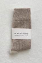 Load image into Gallery viewer, Le Bon Shoppe Cashmere Socks - Fawn