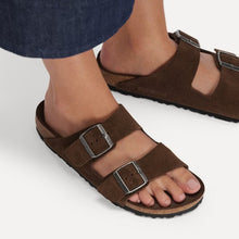 Load image into Gallery viewer, Birkenstock Arizona Soft Foot Bed Suede - Carafe