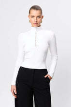 Load image into Gallery viewer, Mossman Mayfair Long Sleeve Top - Off White Hyde Boutique