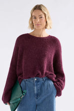 Load image into Gallery viewer, Elk Agna Sweater - Merlot Apparel > Women > Clothing > Knitwear > Jumpers > Crew Neck Jumpers > Elk Hyde Boutique