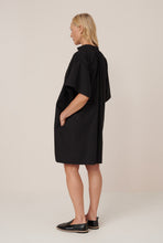 Load image into Gallery viewer, Kowtow Gallery Dress - Black Apparel > Women > Clothing > Dresses > Mini Dresses > Kowtow Hyde Boutique