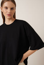 Load image into Gallery viewer, Kowtow Oversized Boxy Tee - Black Shirts & Tops Kowtow