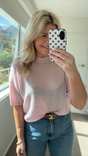 Load image into Gallery viewer, Aleger 273 Cashmere Featherweight Top - Pearl Pink Hyde Boutique