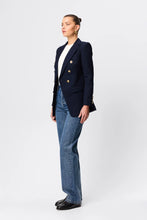 Load image into Gallery viewer, Mossman Legacy Blazer - Navy Apparel > Women > Clothing > Jackets > Blazers > Tailored Blazers > Mossman Hyde Boutique