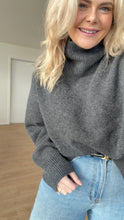 Load image into Gallery viewer, Assembly Label Paris Wool Cashmere Knit Turtleneck - Charcoal Marle Hyde Boutique