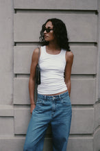 Load image into Gallery viewer, Rebe Ribbed Tank - Grey Hyde Boutique