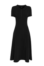 Load image into Gallery viewer, Mossman Petra Midi Dress - Black
