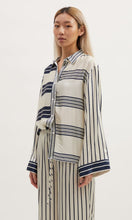 Load image into Gallery viewer, Remain Brynn Pant - Ivory with Navy Stripe Hyde Boutique