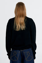 Load image into Gallery viewer, Karen Walker Margot Sweater - Black Merino Hyde Boutique
