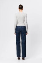 Load image into Gallery viewer, Mossman Sedona Top - Grey Marle Apparel > Women > Clothing > Tops > Long Sleeve Tops > Ribbed Jersey Tops > Mossman Hyde Boutique