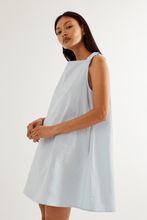 Load image into Gallery viewer, Commonplace Margie Pinny Dress - Baby Blue Hyde Boutique