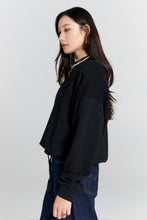 Load image into Gallery viewer, Karen Walker Runaway College Crewneck Sweatshirt - Black Hyde Boutique