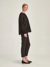 Load image into Gallery viewer, Sills Cuffed Hepburn - Charcoal Check Hyde Boutique