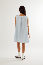 Load image into Gallery viewer, Commonplace Margie Pinny Dress - Baby Blue Hyde Boutique