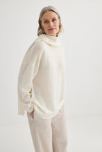Load image into Gallery viewer, Laing Alpaca Sweater With Tie - Ivory Hyde Boutique