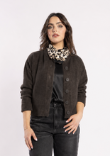 Load image into Gallery viewer, Drama The Label Jules Cardi - Carob Hyde Boutique