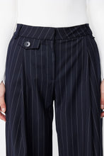 Load image into Gallery viewer, Mossman Vanderbilt Pant - Navy Pinstripe Hyde Boutique