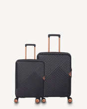 Load image into Gallery viewer, SABEN Set of Medium + Large Suitcase - Black