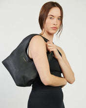 Load image into Gallery viewer, Saben Kiki Shoulder Bag - Black Lightly Milled Bag Saben