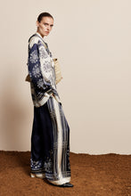 Load image into Gallery viewer, Alémais Banderra Scarf Silk Shirt - Ink Hyde Boutique