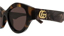 Load image into Gallery viewer, Gucci GG2207S Sunglasses - Havana side