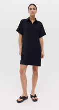 Load image into Gallery viewer, Harris Tapper Polo Mini Dress - Black - Hyde Exclusive Hyde Boutique
