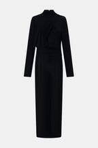 Load image into Gallery viewer, Camilla and Marc Ravine Draped Sleeve Dress - Black