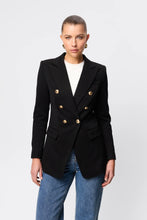 Load image into Gallery viewer, Mossman Legacy Blazer - Black Apparel > Women > Clothing > Jackets > Blazers > Tailored Blazers > Mossman Hyde Boutique